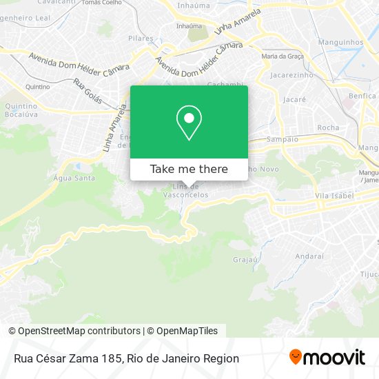 Rua César Zama 185 map