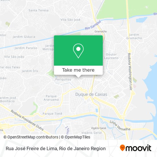Rua José Freire de Lima map