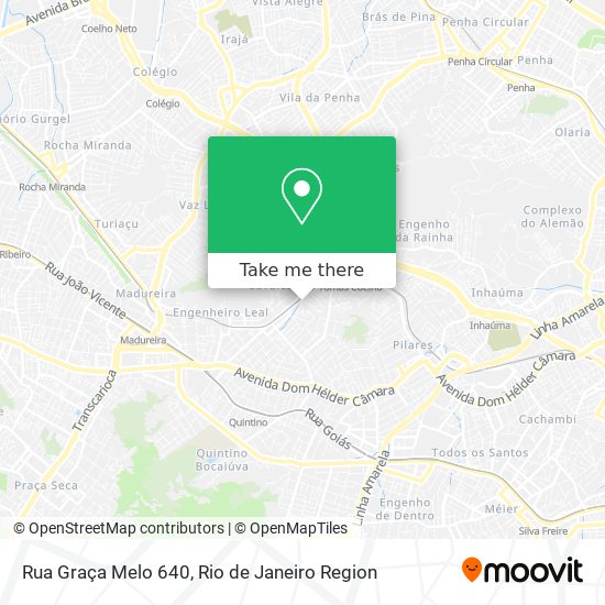 Rua Graça Melo 640 map
