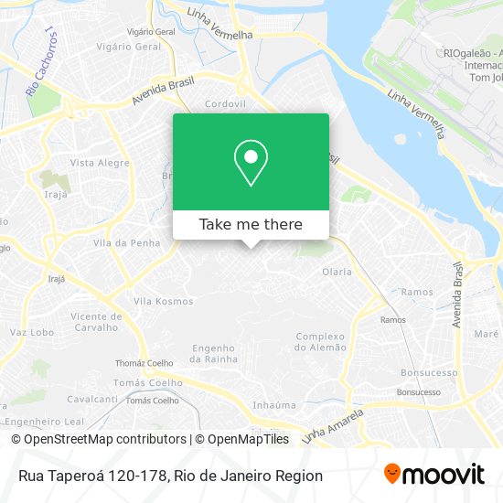 Rua Taperoá 120-178 map
