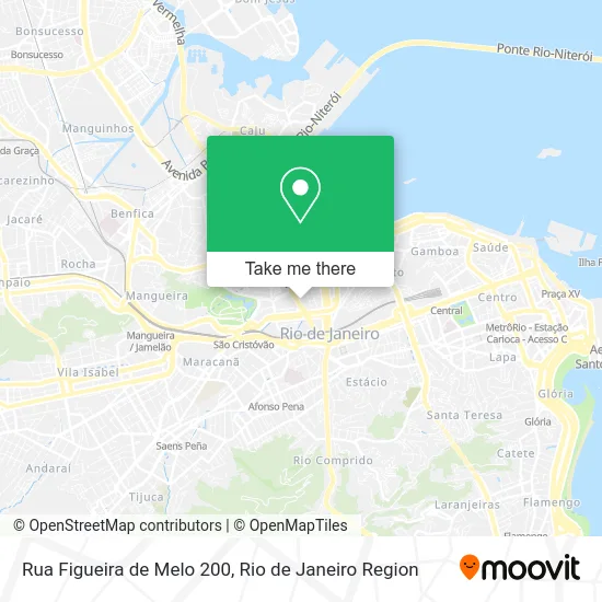 Rua Figueira de Melo 200 map