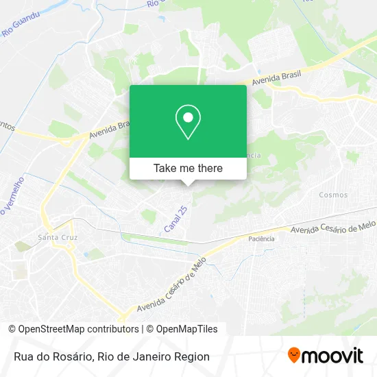 Rua do Rosário map