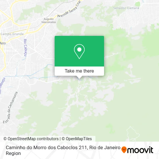 Caminho do Morro dos Caboclos 211 map