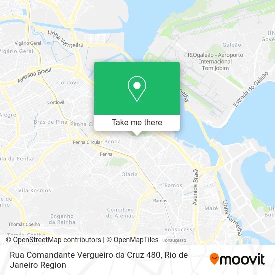 Rua Comandante Vergueiro da Cruz 480 map