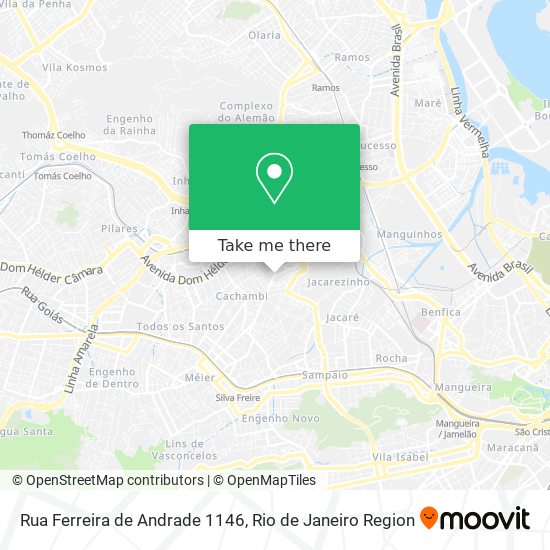 Rua Ferreira de Andrade 1146 map