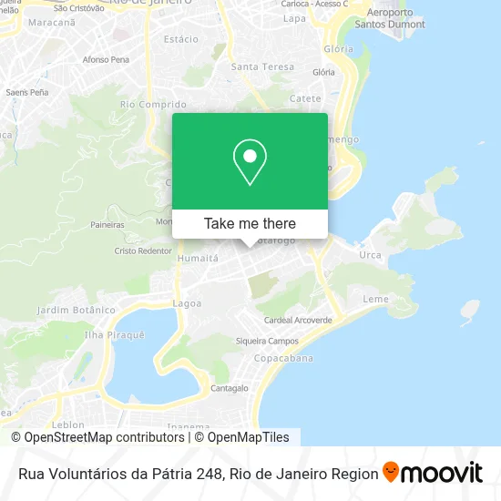Rua Voluntários da Pátria 248 map