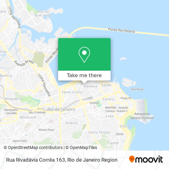 Rua Rivadávia Corrêa 163 map