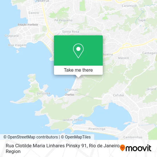 Rua Clotilde Maria Linhares Pinsky 91 map