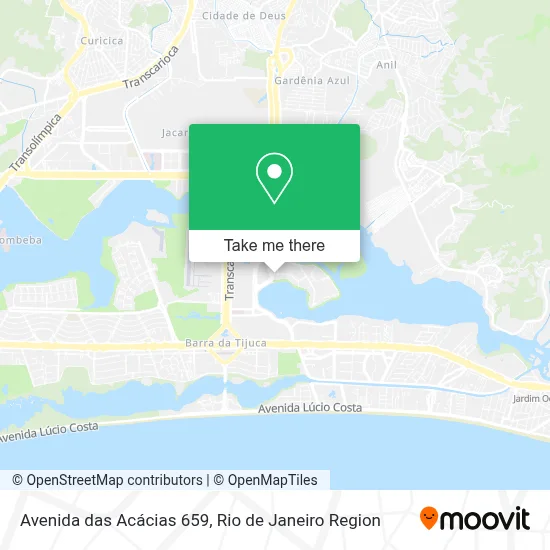 Avenida das Acácias 659 map