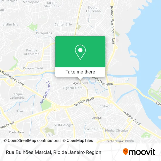 Rua Bulhões Marcial map