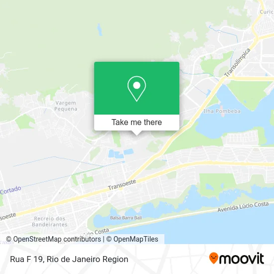 Rua F 19 map