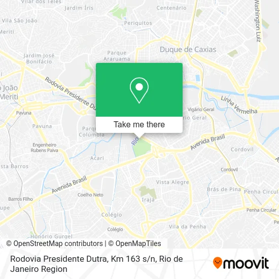 Rodovia Presidente Dutra, Km 163 s / n map