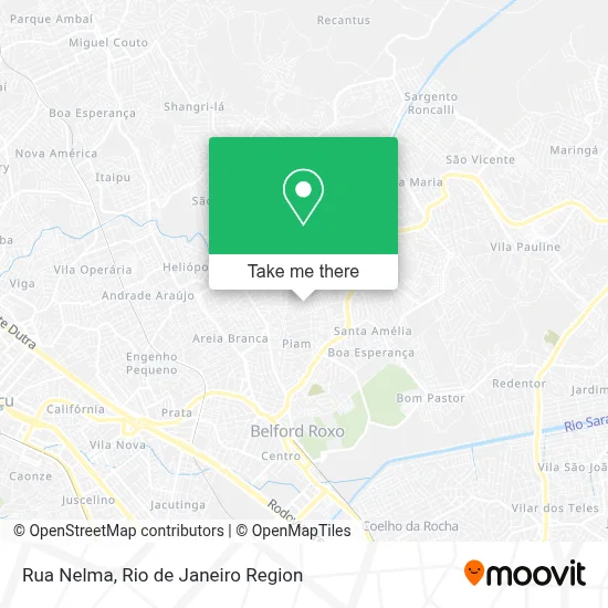 Rua Nelma map