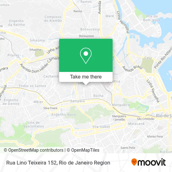 Rua Lino Teixeira 152 map