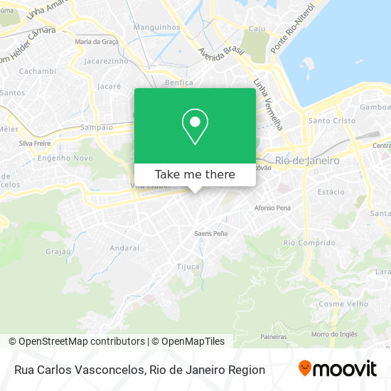 Rua Carlos Vasconcelos map