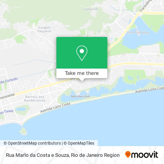 Rua Marlo da Costa e Souza map