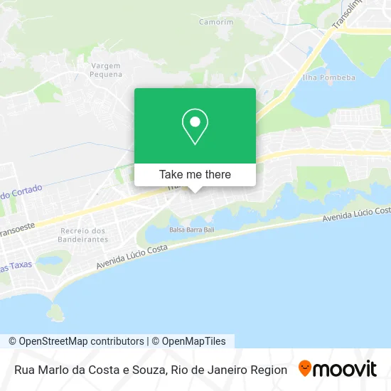Rua Marlo da Costa e Souza map