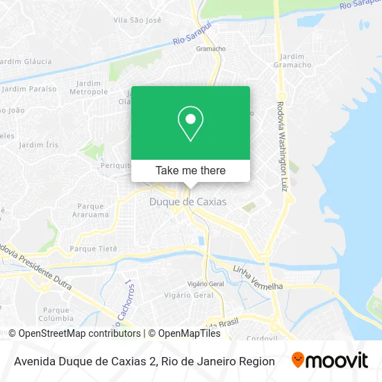 Avenida Duque de Caxias 2 map