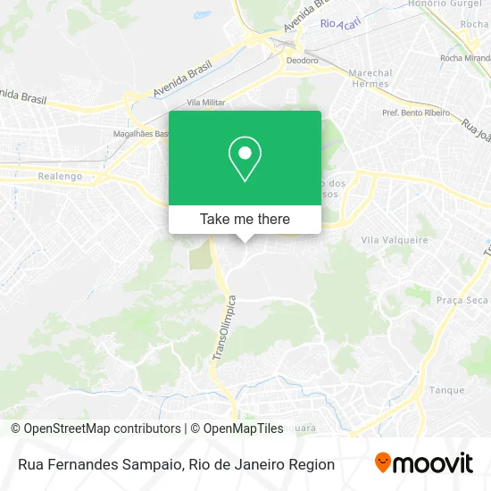 Rua Fernandes Sampaio map