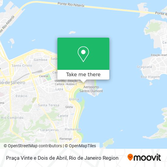 Praça Vinte e Dois de Abril map