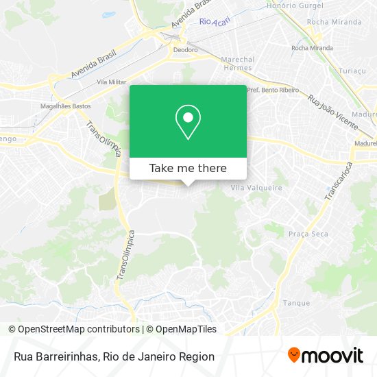 Rua Barreirinhas map