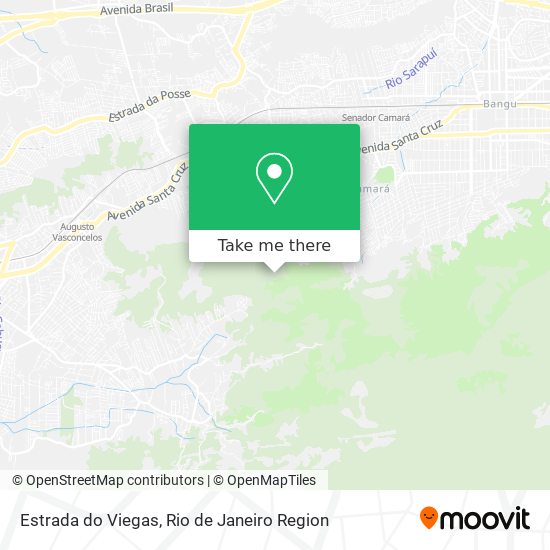 Estrada do Viegas map