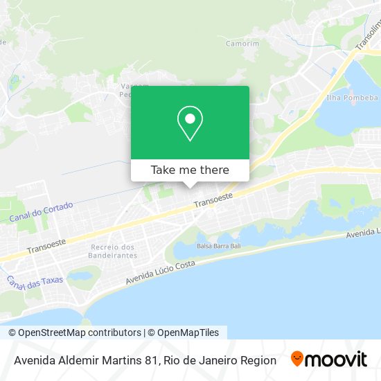 Avenida Aldemir Martins 81 map