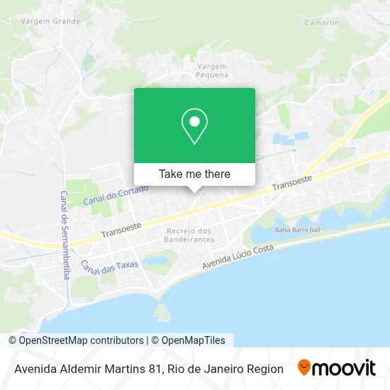 Avenida Aldemir Martins 81 map