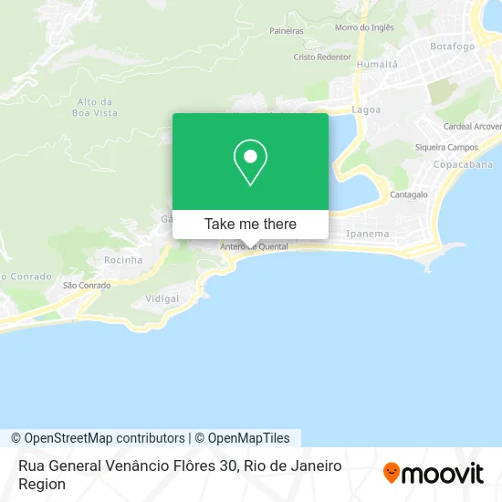 Rua General Venâncio Flôres 30 map