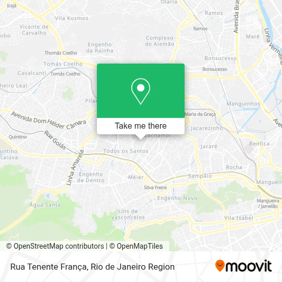 Rua Tenente França map