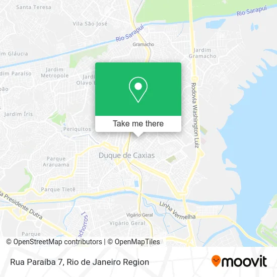Rua Paraíba 7 map