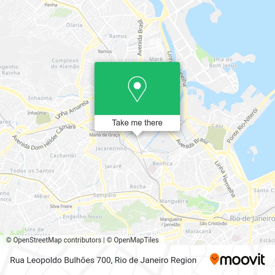 Rua Leopoldo Bulhões 700 map