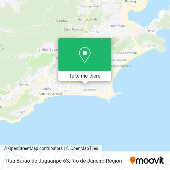 Rua Barão de Jaguaripe 63 map