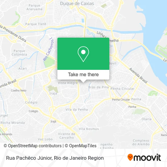 Rua Pachêco Júnior map