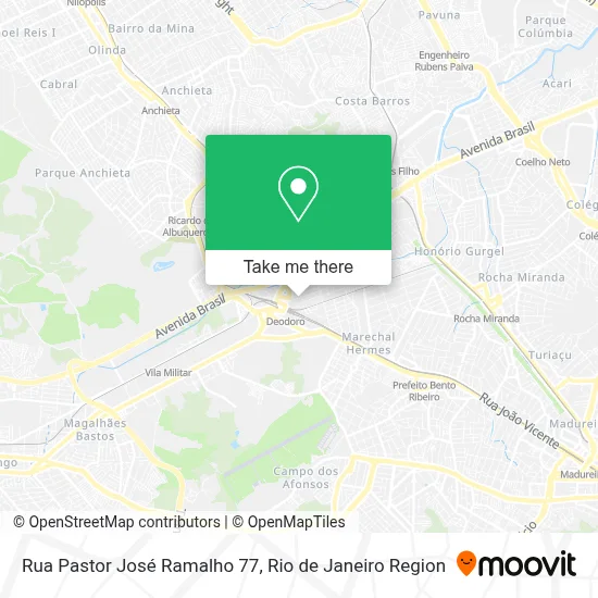 Rua Pastor José Ramalho 77 map