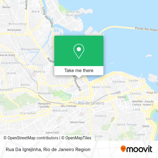 Rua Da Igrejinha map