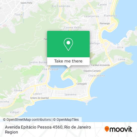 Avenida Epitácio Pessoa 4560 map