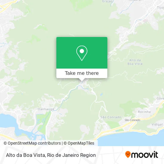 Alto da Boa Vista map