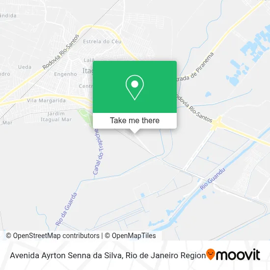 Avenida Ayrton Senna da Silva map