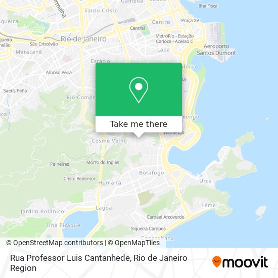 Rua Professor Luis Cantanhede map