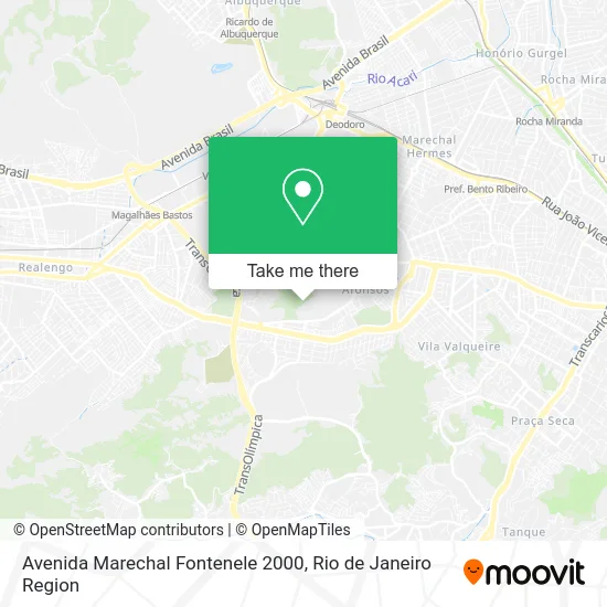 Avenida Marechal Fontenele 2000 map