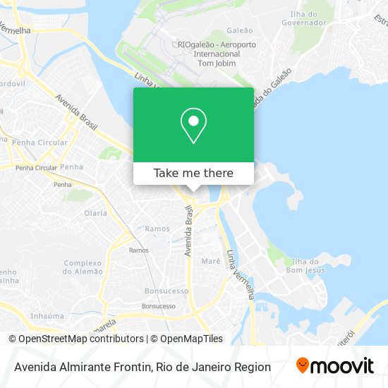 Avenida Almirante Frontin map