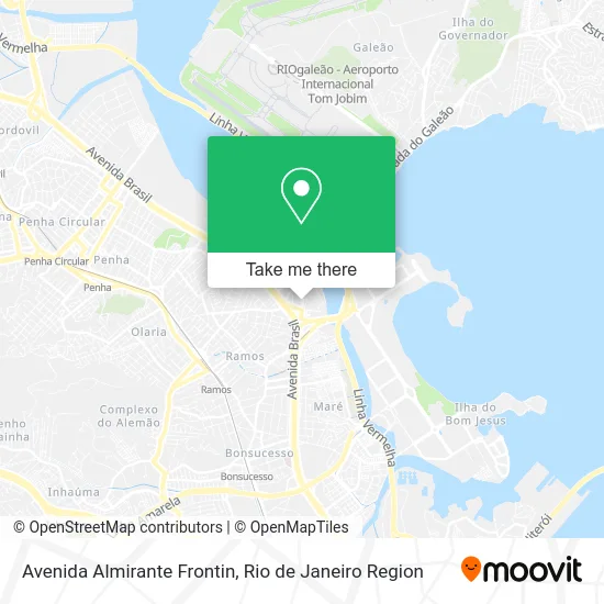 Avenida Almirante Frontin map