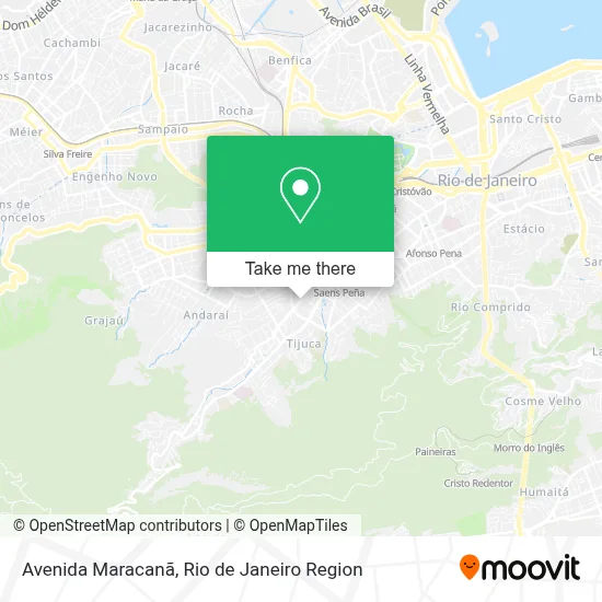Avenida Maracanã map