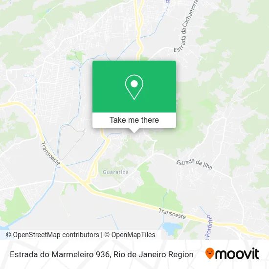 Estrada do Marmeleiro 936 map