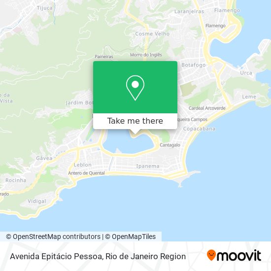 Avenida Epitácio Pessoa map
