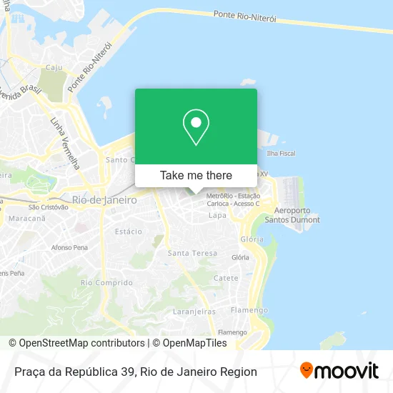 Praça da República 39 map