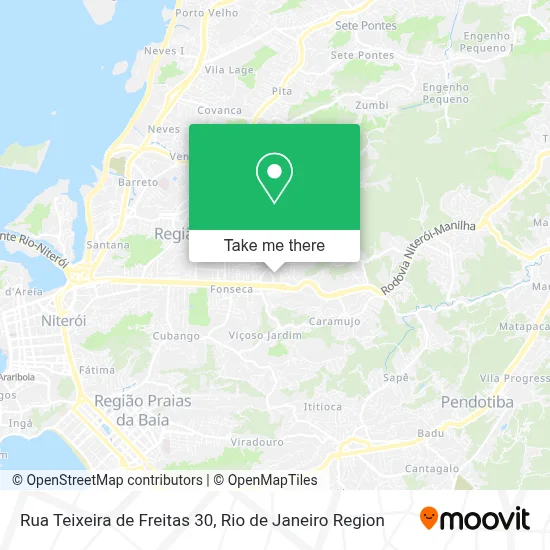 Rua Teixeira de Freitas 30 map