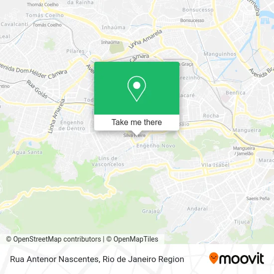 Rua Antenor Nascentes map