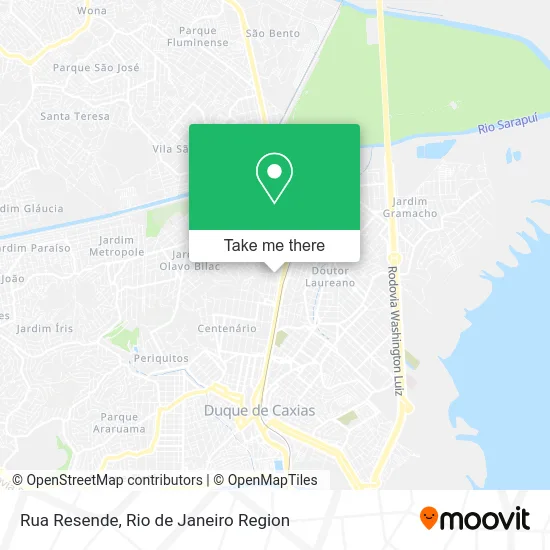 Rua Resende map